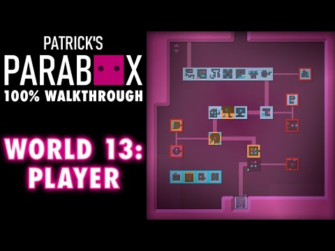 Patrick's Parabox "Player" All Puzzle Solutions | 100% All Levels Gameplay Walkthrough Part 13