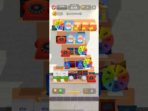 goods match 3d - triple master update game play - YouTube