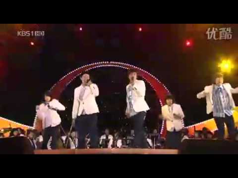 090607 U-KISS OPEN CONCERT - I Like You, Talk To Me, & As Long As You Love Me