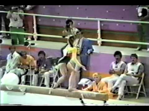 7th EF FRG Anja Wilehlm BB - 1984 Olympic Games 19.200