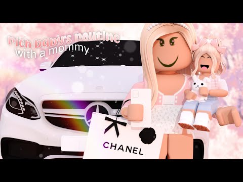 RICH Baby's Morning Routine With A Mommy! | Roblox Bloxburg Roleplay