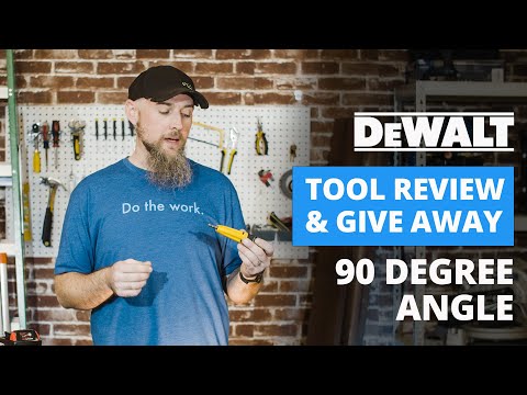 Dewalt Dwara100 Impact Ready Right Angle Attachment Review + Giveaway