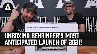 Video thumbnail for Unboxing the Behringer RD-9 Rhythm Designer Drum Machine (First Impressions) by Andertons Synths, Keys and Tech