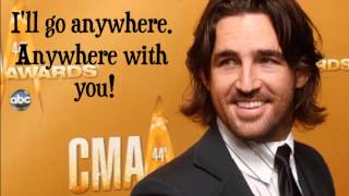 Jake Owen  Anywhere With You  Lyrics On Screen