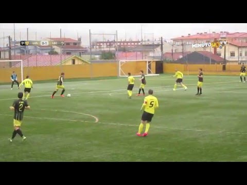 RESUMO - OS LUSITANOS 1-3 LEÇA DO BALIO - 1ª DIVISÃO SÉRIE 1