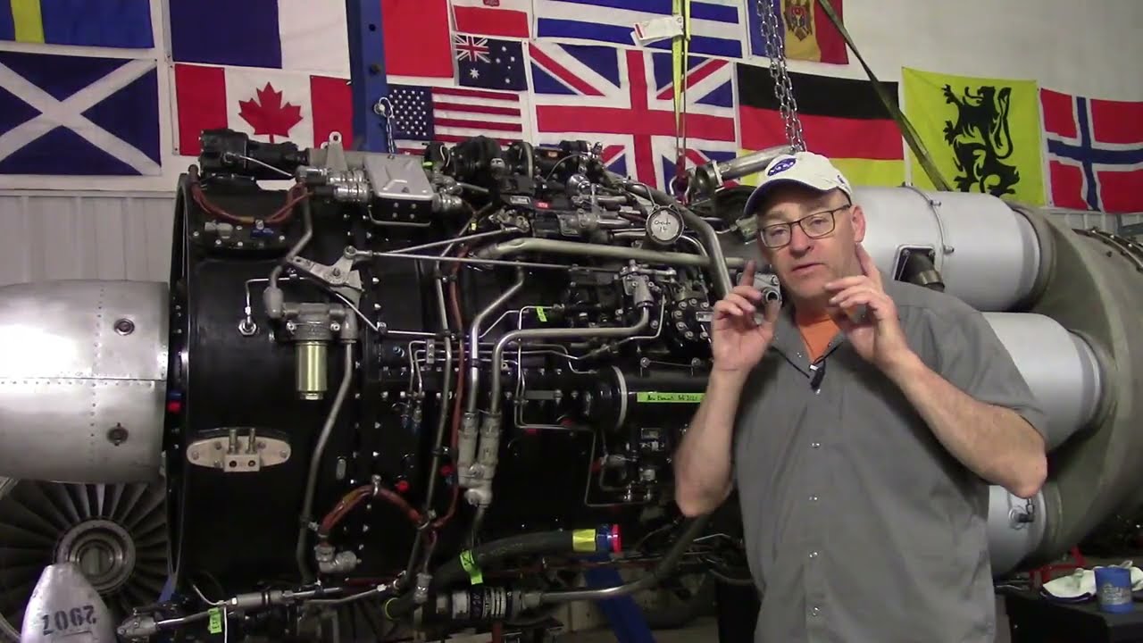 Test Cell Mounts for a Turbojet Engine