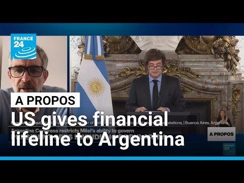 US buys Argentine pesos, finalises $20 billion currency swap framework • FRANCE 24 English