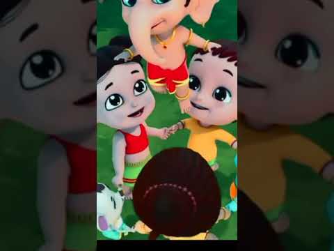 Naache Dhin Dhin Full Song in Hindi – Bal Ganesh |  ( part - 2) #shorts #viral #short #trending