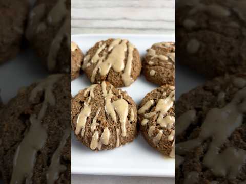 Vegan Soft Gingerbread Cookies! Gluten Free, Refined Sugar Free, Oil Free
