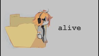 Cover art for alive ft. adachi rei