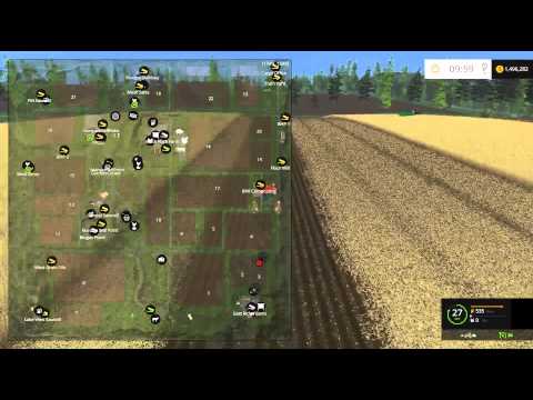 Farming Simulator 15 PC Black Rock Map Episode 14: More B Farm