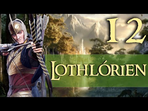 CONFRONTING Khamûl  - Lothlorien - Third Age Total War Divide and Conquer | Part 12