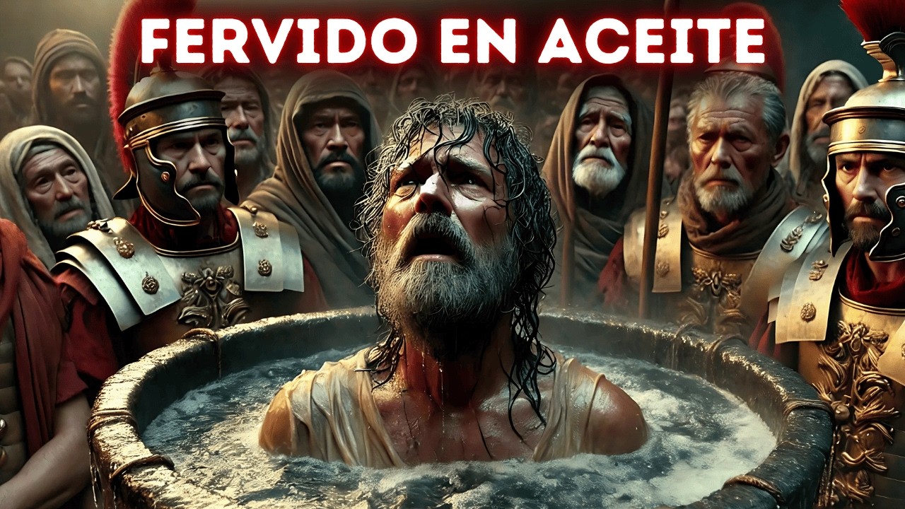 ¿CÓMO SOBREVIVIÓ EL APÓSTOL JUAN A SER hervido EN ACEITE? - Historia Bíblica Explicada