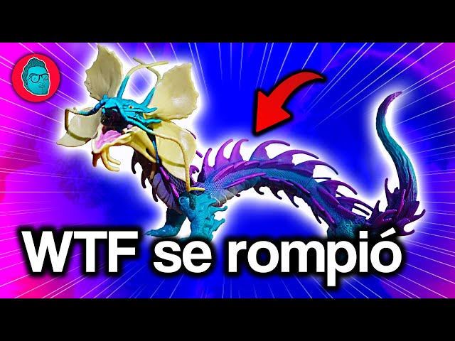 Vídeo relacionado con MonsterVerse Godzilla x Kong: The New Empire, Juguete de acción Tiamat de 6 Pulgadas, icónico Personaje de película Coleccionable, Incluye Accesorios submarinos de 2,5 Pulgadas, Adecuado para Edades