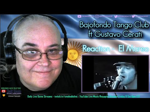 Bajofondo Tango Club ft Gustavo Cerati Reaction -  El Mareo - First Time Hearing - Requested