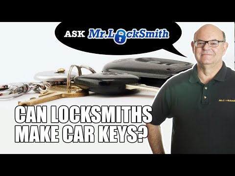Ask Mr  Locksmith: Can Locksmiths Make Car Keys?