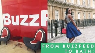 VLOG | From Buzzfeed to Bath! | Kristabel