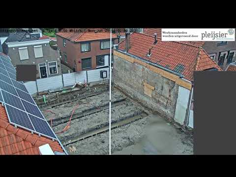 27_11-2021 Timelapse van bouw Langestraat 92-94 in Genemuiden