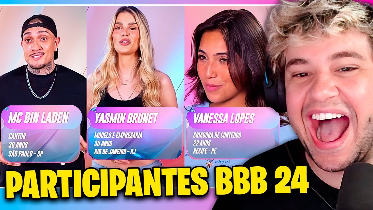 ANALISANDO OS PARTICIPANTES DO BBB24!