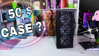 50 $ for COMPUTER CASE with 4 RGB FANS?! - Kolink Observatory Lite Mesh Review
