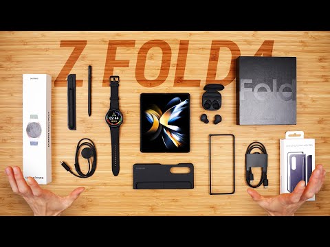 Galaxy Z Fold 4 Unboxing - What's In The Box!