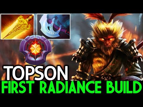 TOPSON [Monkey King] Master MK Mid First Radiance Build 7.25 Dota 2