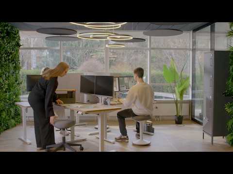 Zit-sta bureau Leitz Ergo elektrisch 120x70cm