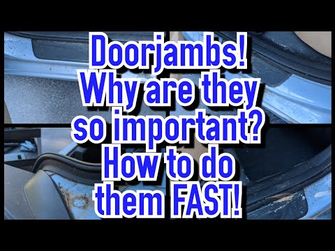 Doorjambs! Why they should start every detail and how I do them!