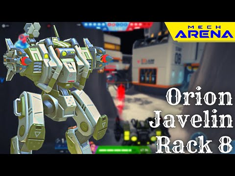 Mech Arena - Orion + Javelin Rack 8 - Gameplay on PC