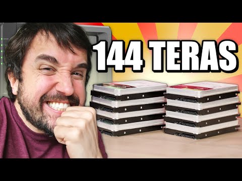 O PC DE 144 TERABYTES