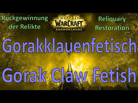 WoW - Gorakklauenfetisch / Gorak Claw Fetish - Schlüssel der vielen Gedanken / Key of Many Thoughts