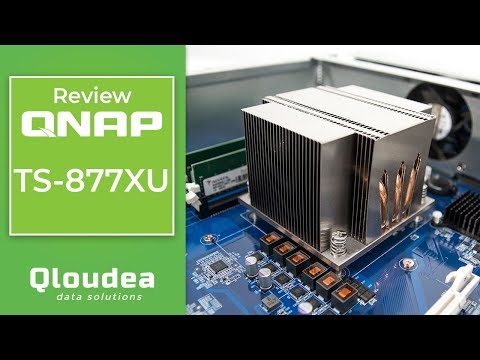 Servidor profesional con procesador Ryzen y conexión 10Gbit - QNAP TS-877XU-RP
