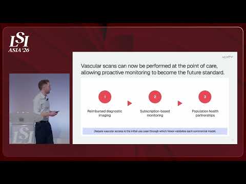 John Carroll, Vexev - Autonomous Vascular Ultrasound For Dialysis | LSI Asia '26