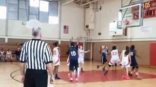 preview picture of video 'Bloomfield Middle School Bengals vs Montclair PAL Feb 7th 2015'