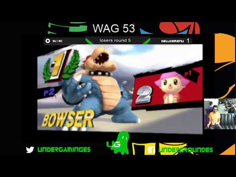 WAG 53 - SU| BC (villager) vs. Deluxemenu (Bowser) - Losers Semis