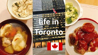 ≪Canada Vlog🇨🇦≫ 永住権(コモンロー)申請|トロント年末年始｜お雑煮とハンバーグ作り