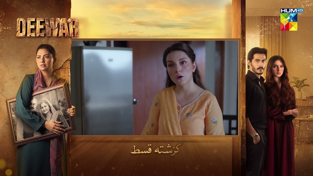Deewar - Recap Episode 28 - [ Sunita Marshall & Ali Abbas ] HUM TV