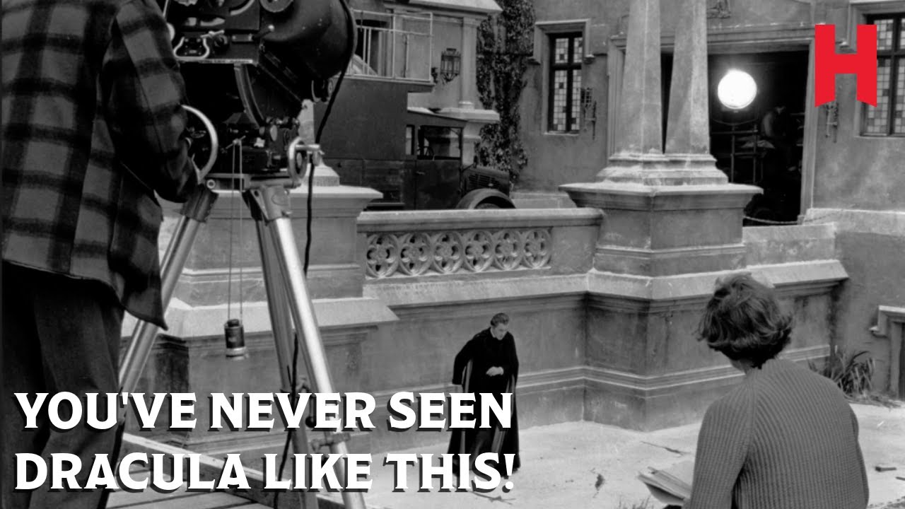 Rare Behind-the-Scenes Footage of Dracula Uncovered After 60 Years!
