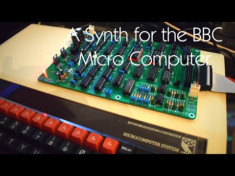 I built a Synth for the BBC Micro Model B! Hybrid Music 5000 Clone