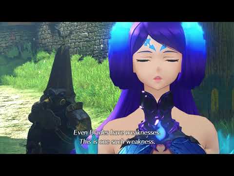 Xenoblade Chronicles 2 Cutscene 019 - Brighid Makes Her Entrance - JAPANESE