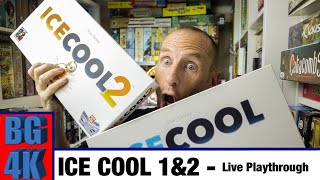 Ice Cool 1 & 2 - Boardgames 4K - Live Playthrough