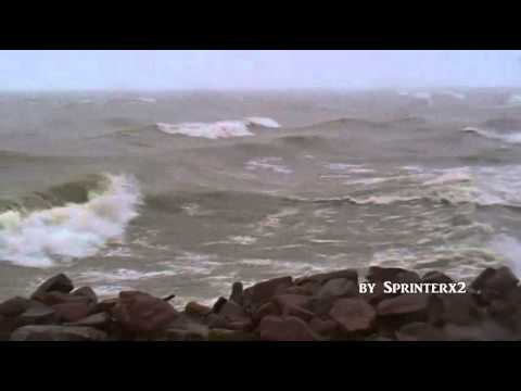 Szélvihar a Balatonon (Windstorm over Lake Balaton) 2013.03.14. Fonyód, Hungary