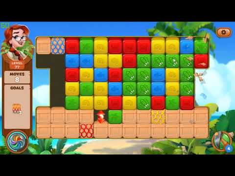 Lost Island Blast Adventure level 77