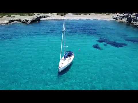MELTEMI - ankoring in a bay in Cyprus