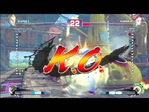 SSF4 Rank Match  hageshii jeng (AB)  vs  utmr (CA)