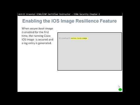 CCNA Security 2.3 Monitoring and Managing Devices - Chapter 2 Securing Network Devices