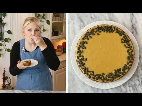 PUMPKIN CAKE  with BROWN SUGAR GLAZE