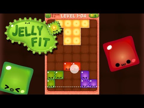 Jelly Fit - Fun Puzzle Game for iPhone and Android - YouTube