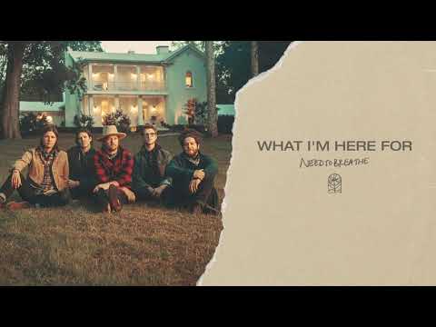 NEEDTOBREATHE - "What I'm Here For" [Official Audio]
