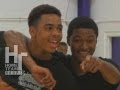 D Angelo Russell Joel Embiid Go At It In High School Pick Up Game Montverde Academy